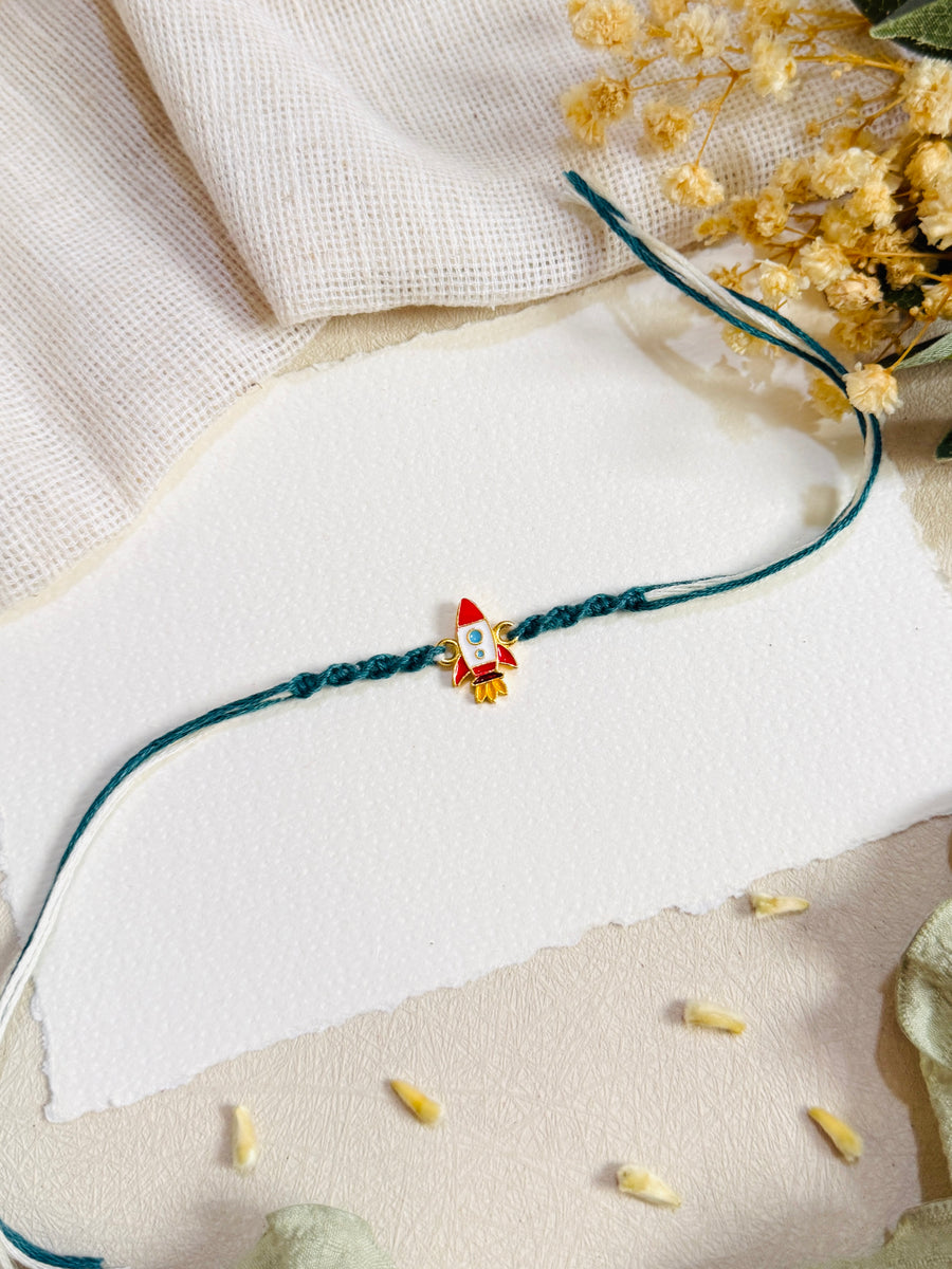 Rocket Charm Kids Rakhi