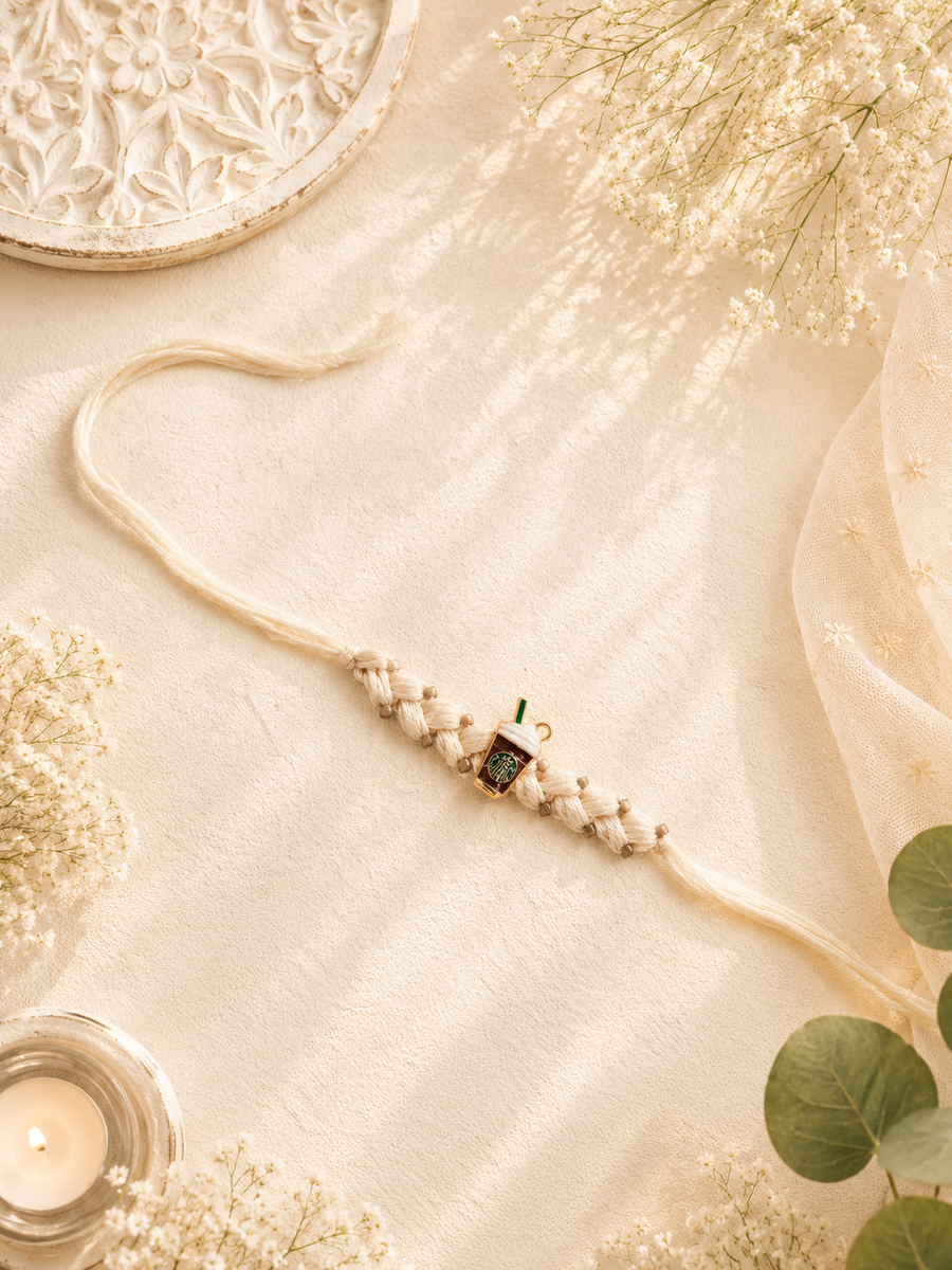 Starbucks Crochet Bhai Rakhi