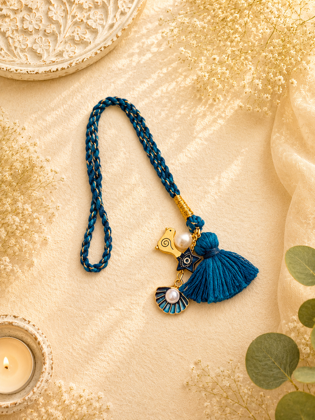 Om Evil Eye Lumba Bhabhi Rakhi