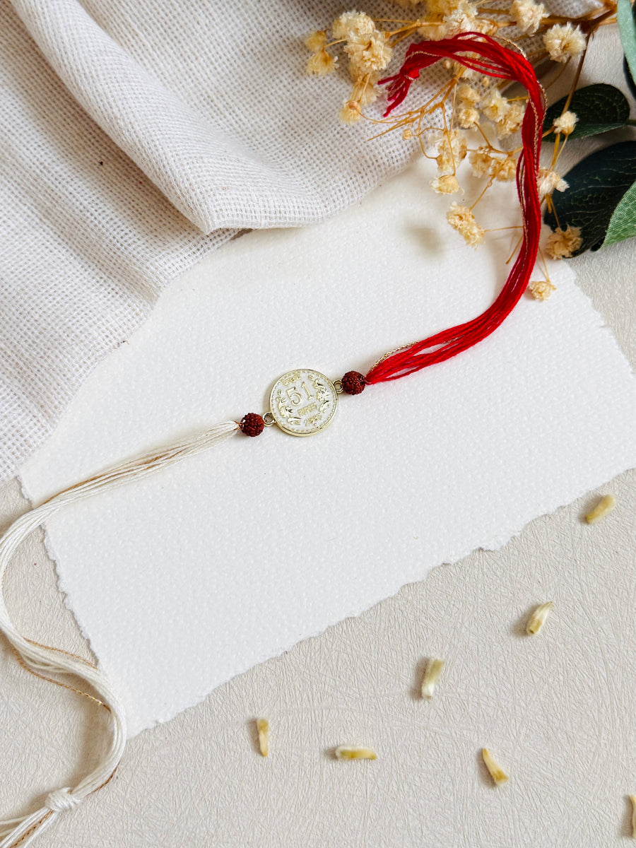 Lucky Coin Rakhi Bhai Rakhi