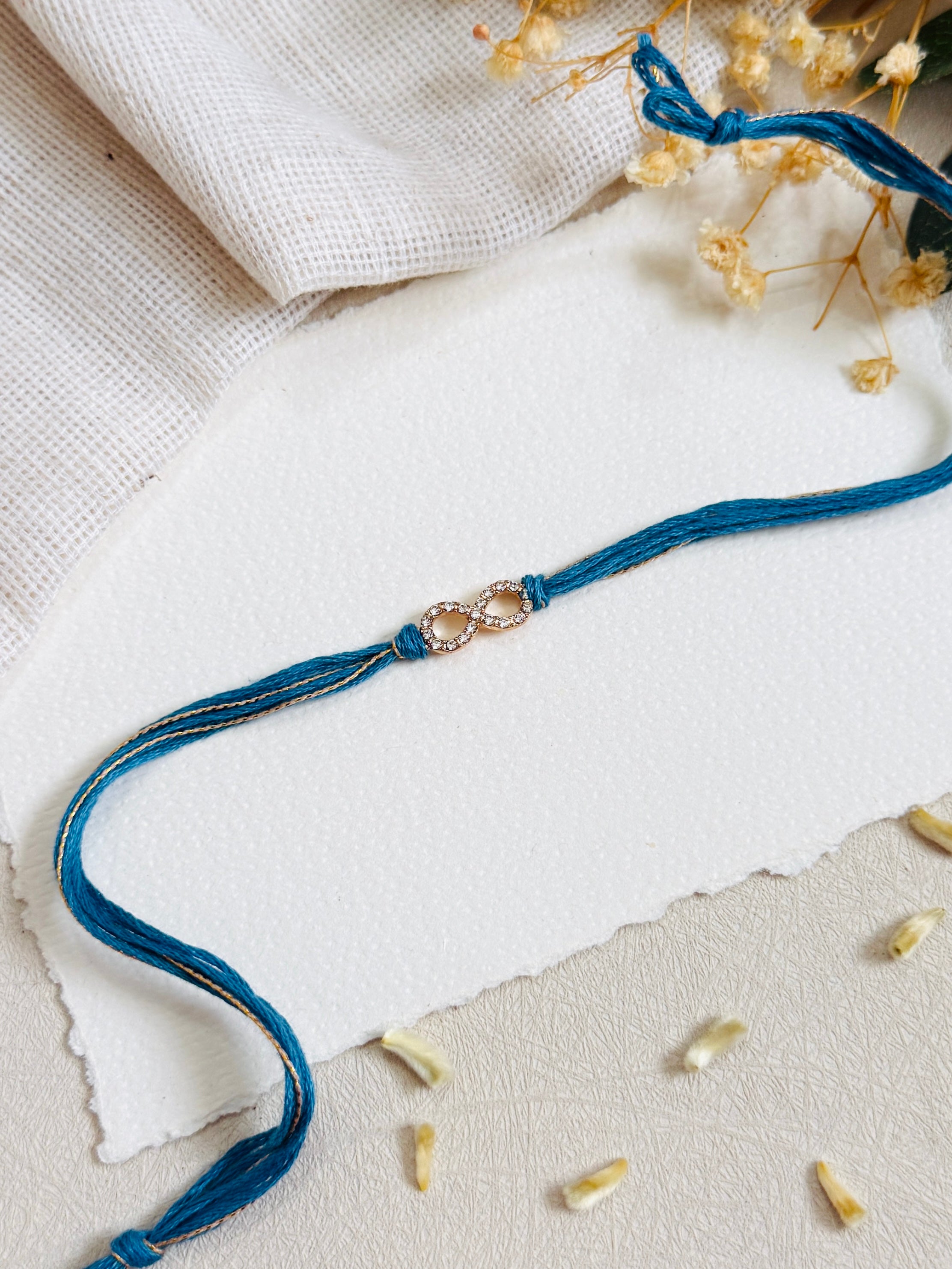 Infinity Sparkle Rakhi