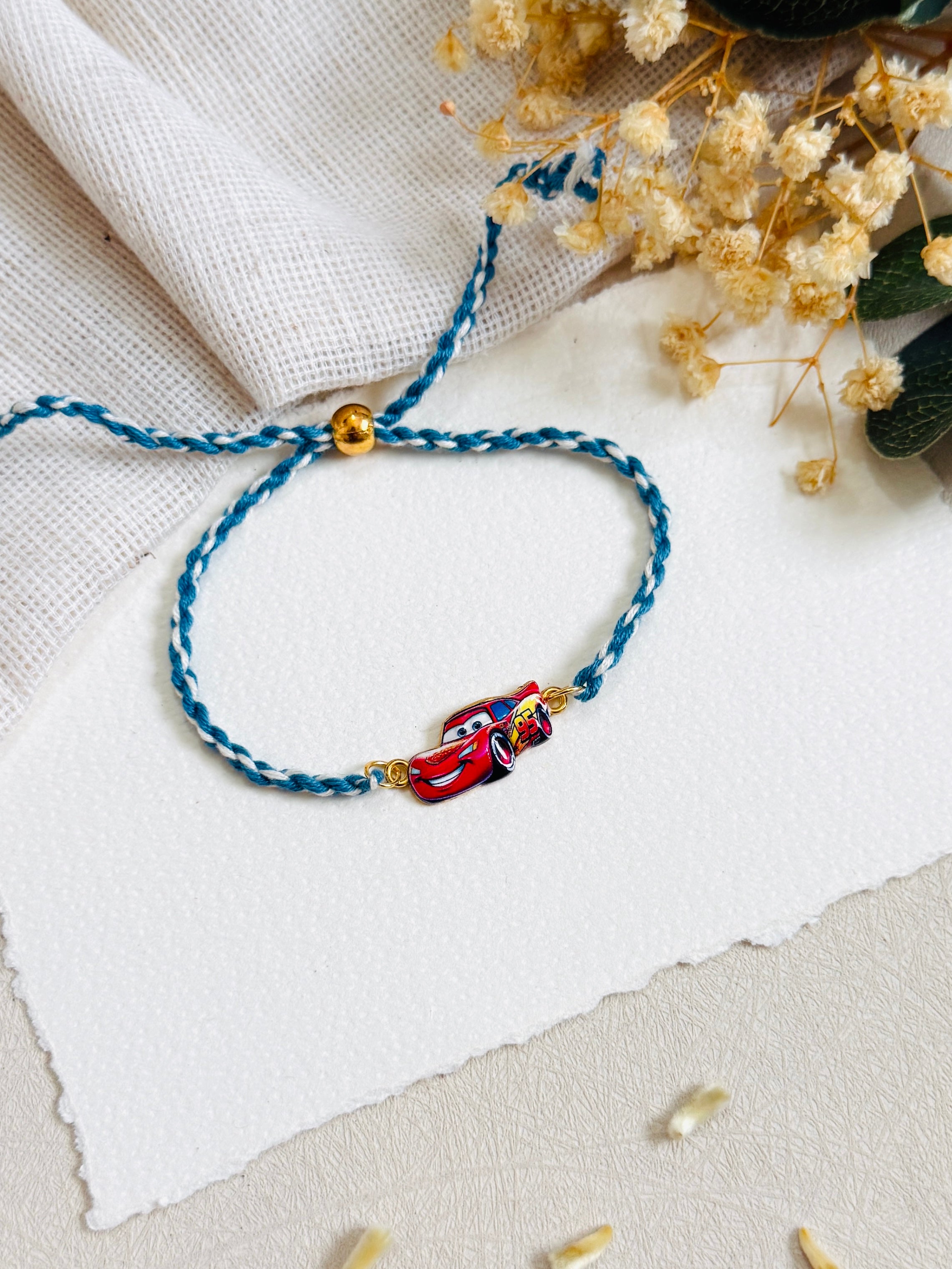 Lightning McQueen Kids Rakhi