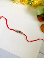 Rose Bead Bhai Rakhi