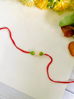 Rose Bead Bhai Rakhi