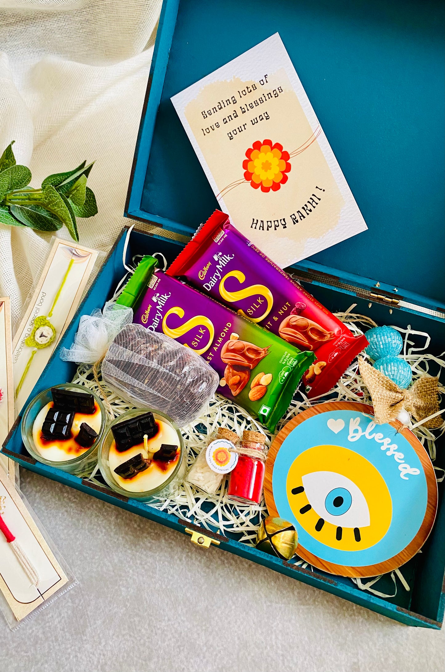 Big Rakhi Hamper With Chocloates