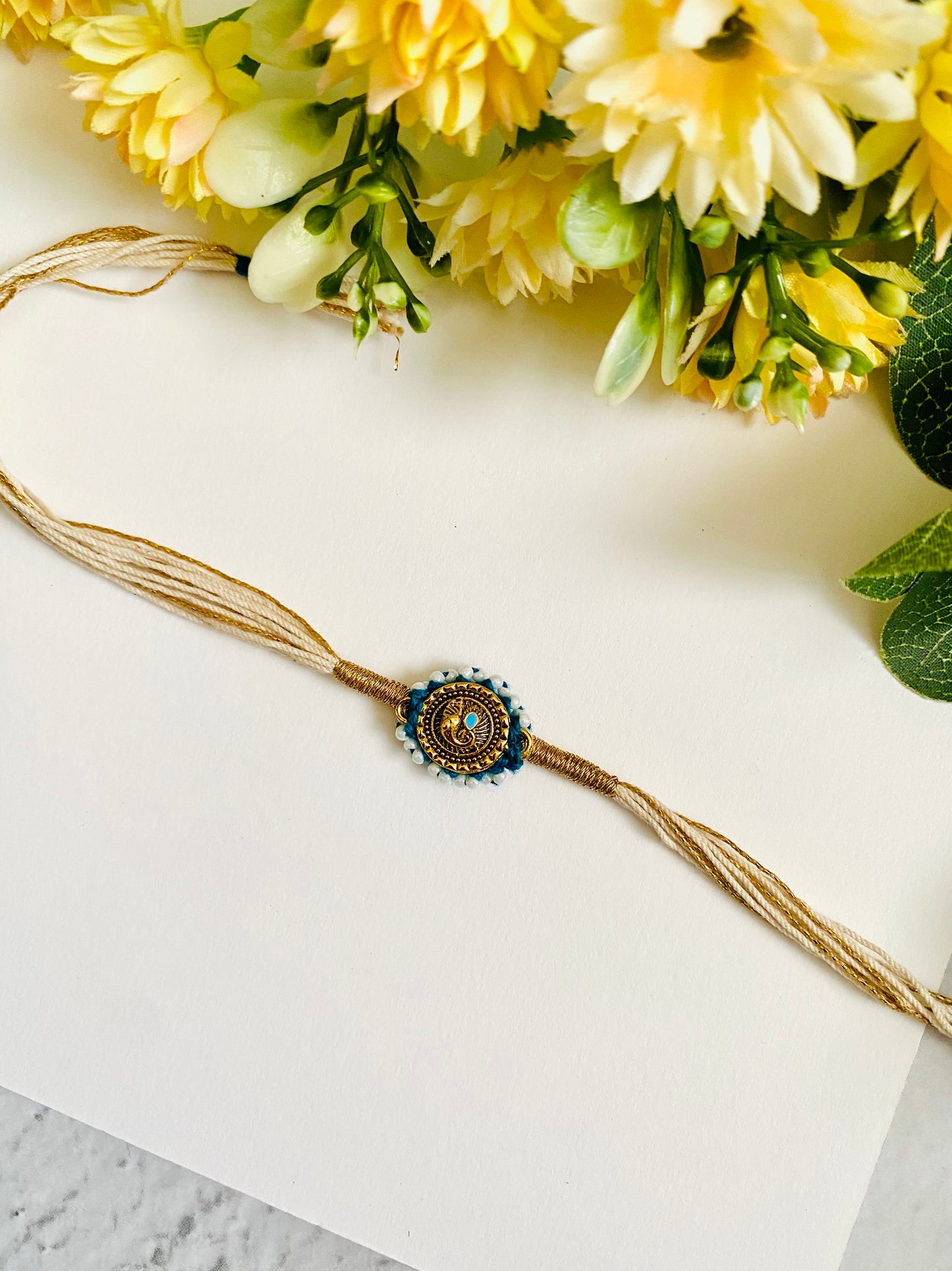 Ganesha Designer Bhai Rakhi