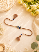 Handmade Butterfly Evil Eye Bhabhi Rakhi