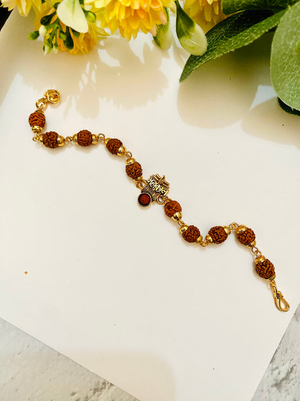 Mens Rudraksha Bracelet