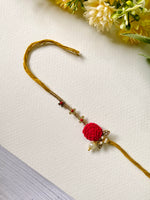 Crochet one Rose Bhabhi Rakhi