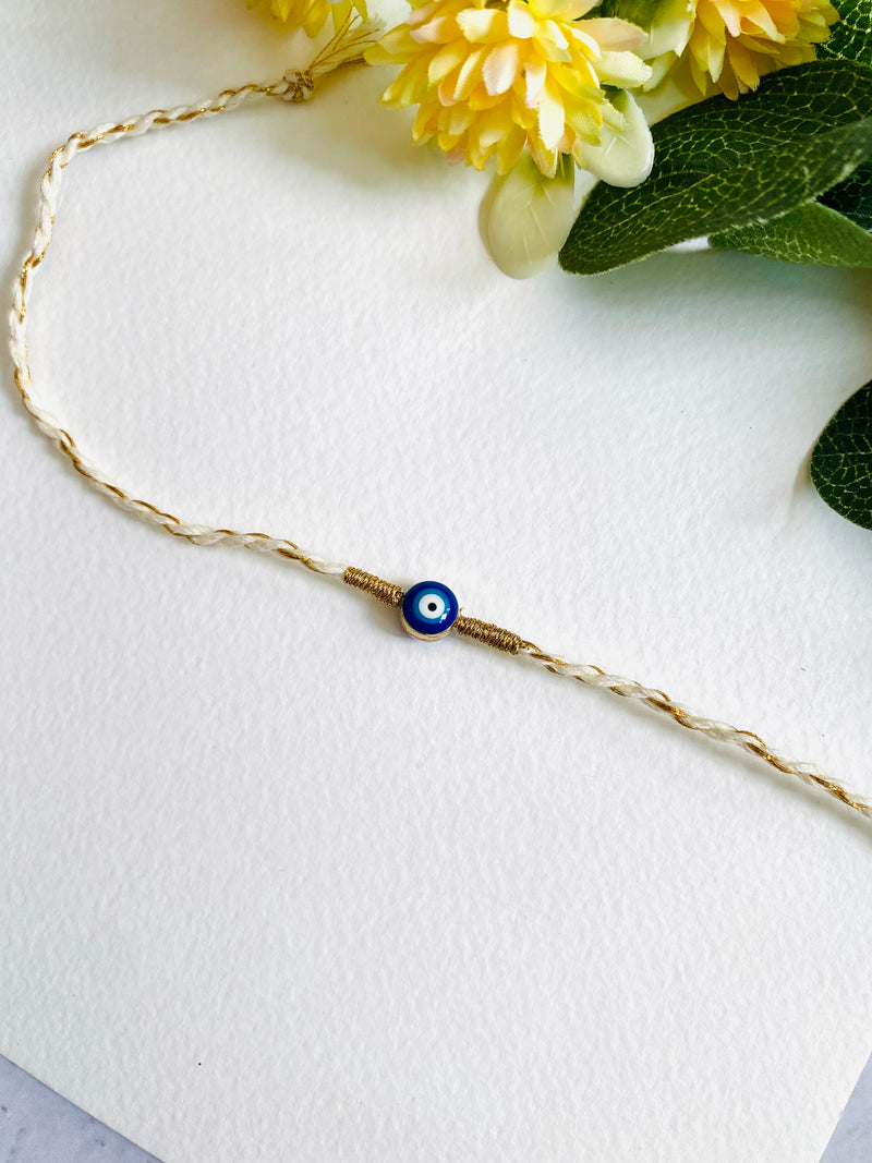 Evil Eye Bead  Bhai Rakhi