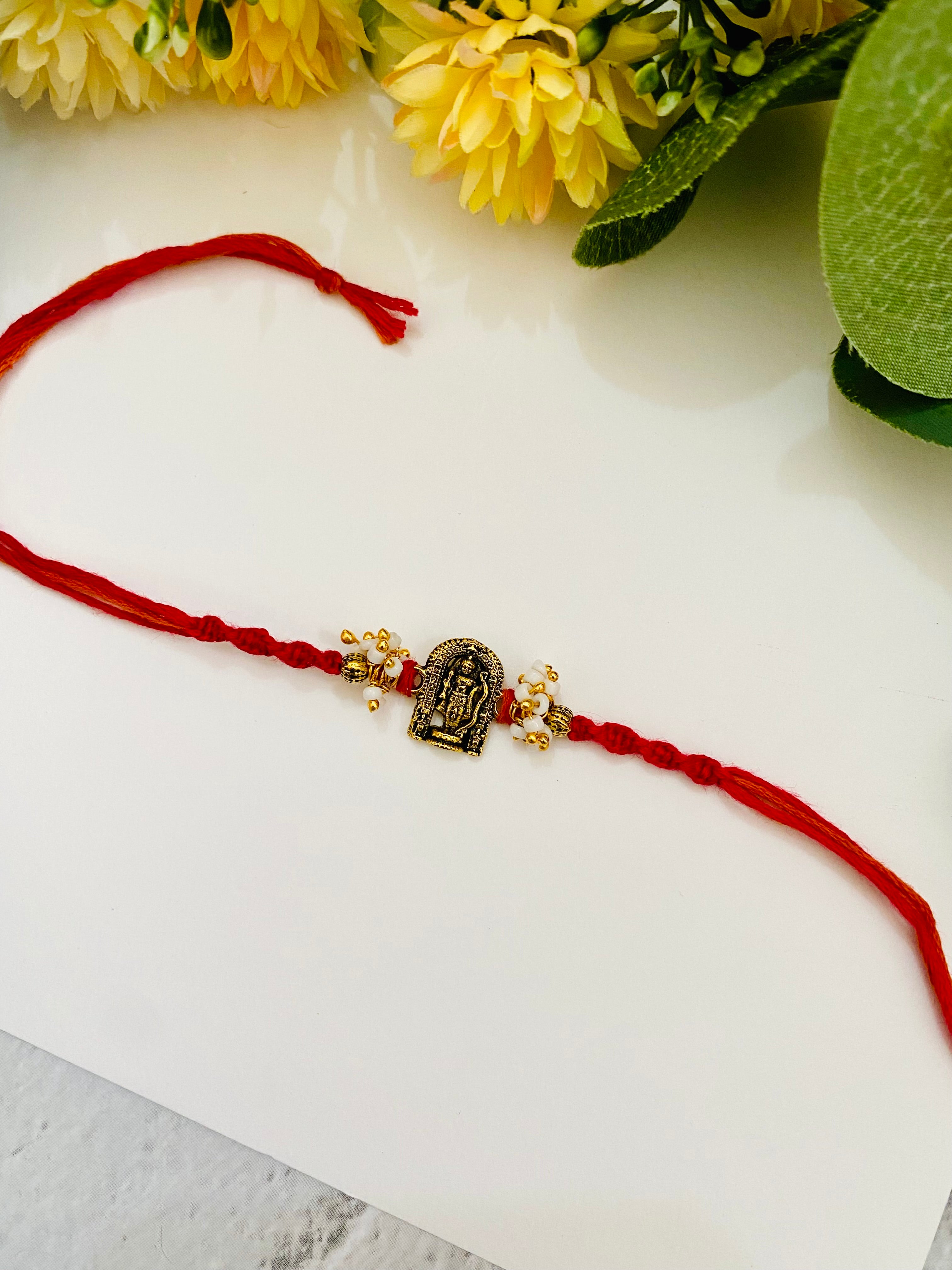 Ram knotting bead Bhabhi Rakhi
