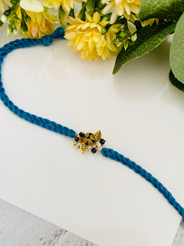 Sun om hand made bhabhi rakhi