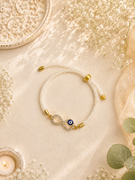 InfinityEvil Eye Bracelet Rakhi
