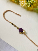 Crochet one Rose Bhabhi Rakhi