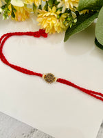 Sun om hand made bhai rakhi