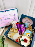 Blessed Bond Luxury Rakhi Hamper Chocloates & Dry Fruits | Raksha Bandhan Gift